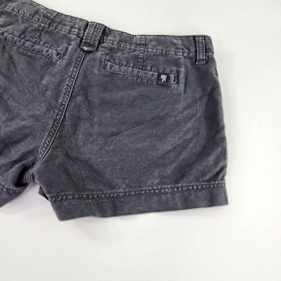 The North Face Women's Gray Standard Fit Short Size 4 Cotton Blend 3" Shorts - Picture 4 of 12